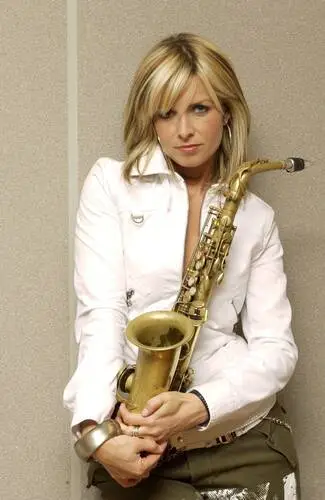 Candy Dulfer White Tank-Top - idPoster.com