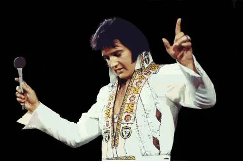Elvis Presley White T-Shirt - idPoster.com