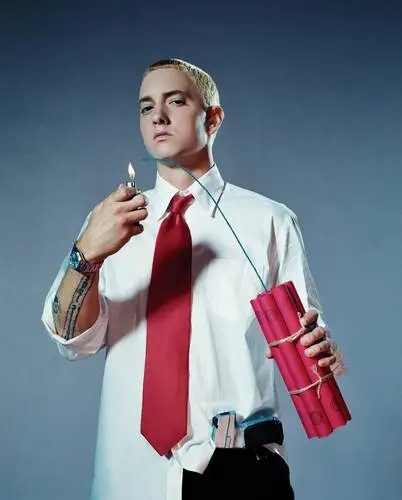 Eminem Men's Colored  Long Sleeve T-Shirt - idPoster.com