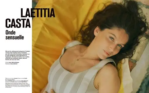 Laetitia Casta Women's Colored  Long Sleeve T-Shirt - idPoster.com