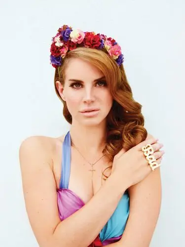 Lana Del Rey Women's Colored Tank-Top - idPoster.com