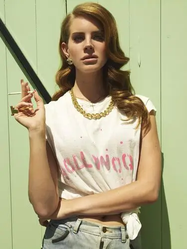 Lana Del Rey Women's Colored  Long Sleeve T-Shirt - idPoster.com
