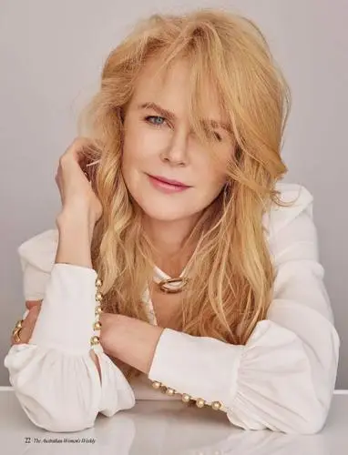 Nicole Kidman Men's Colored  Long Sleeve T-Shirt - idPoster.com