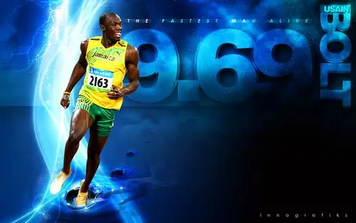 Usain Bolt Jigsaw Puzzle picture 109785