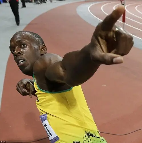 Usain Bolt Computer MousePad picture 166067