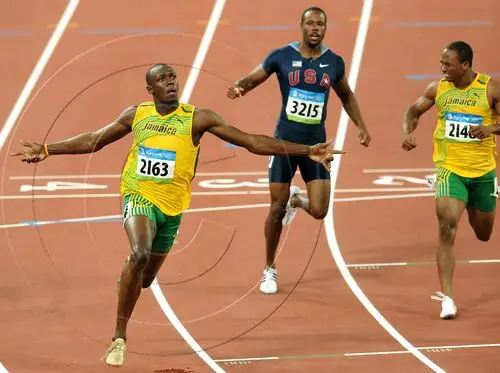 Usain Bolt Fridge Magnet picture 20380